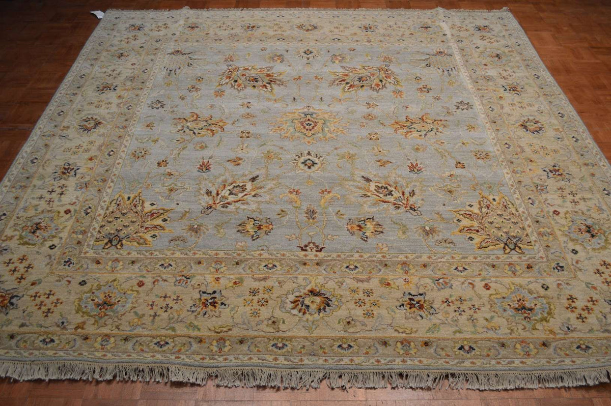 7' 9" x 8' 1" India Sultanabad Square Rug image 1