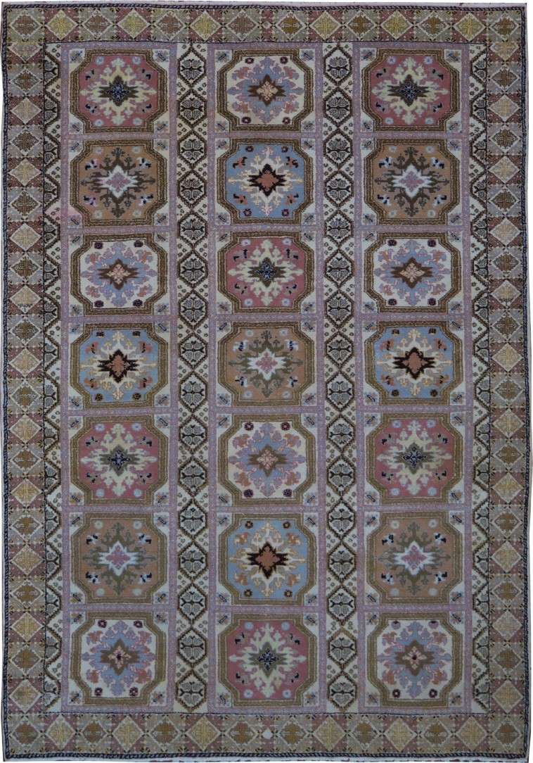 6' 7" x 9' 7" Spain Savonnerie Rug image 0