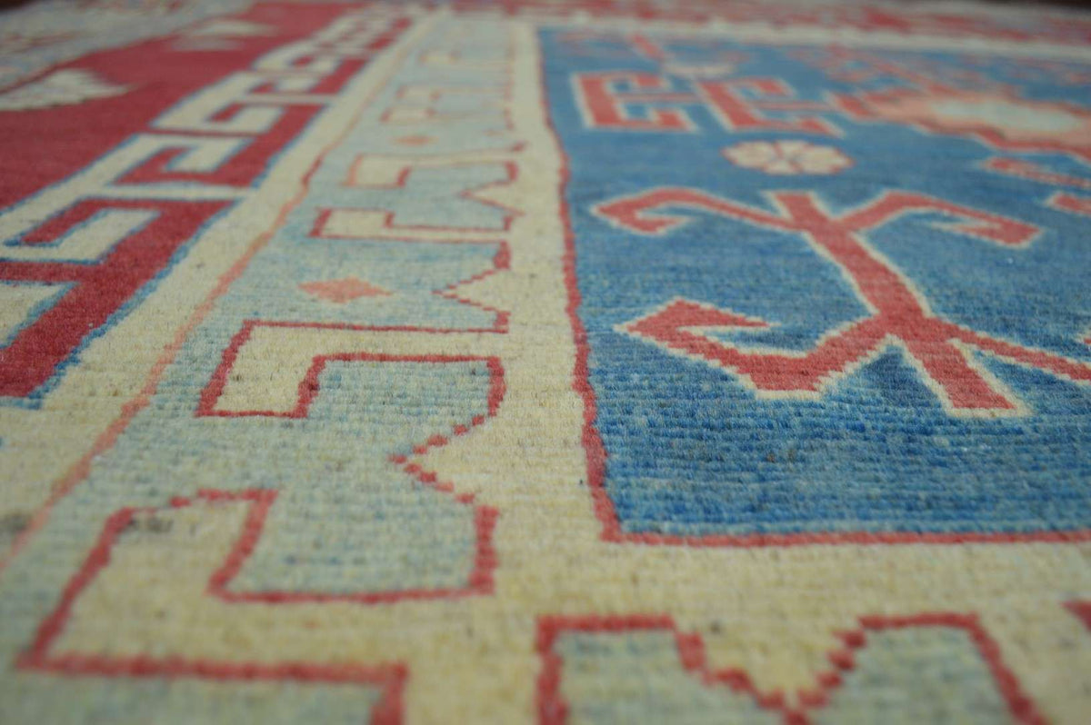 6' 4" x 8' 0" Caucasian Kazak Rug image 7