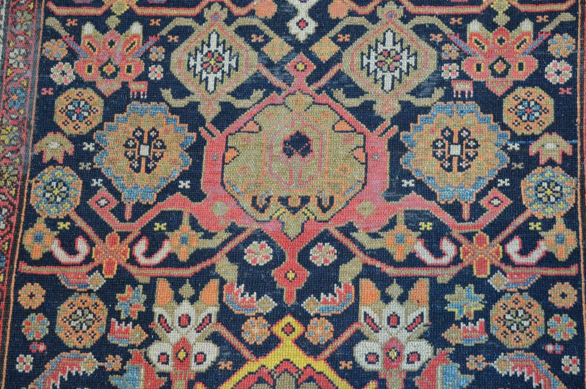 3' 5" x 6' 4" Vintage Hamadan Rug image 6