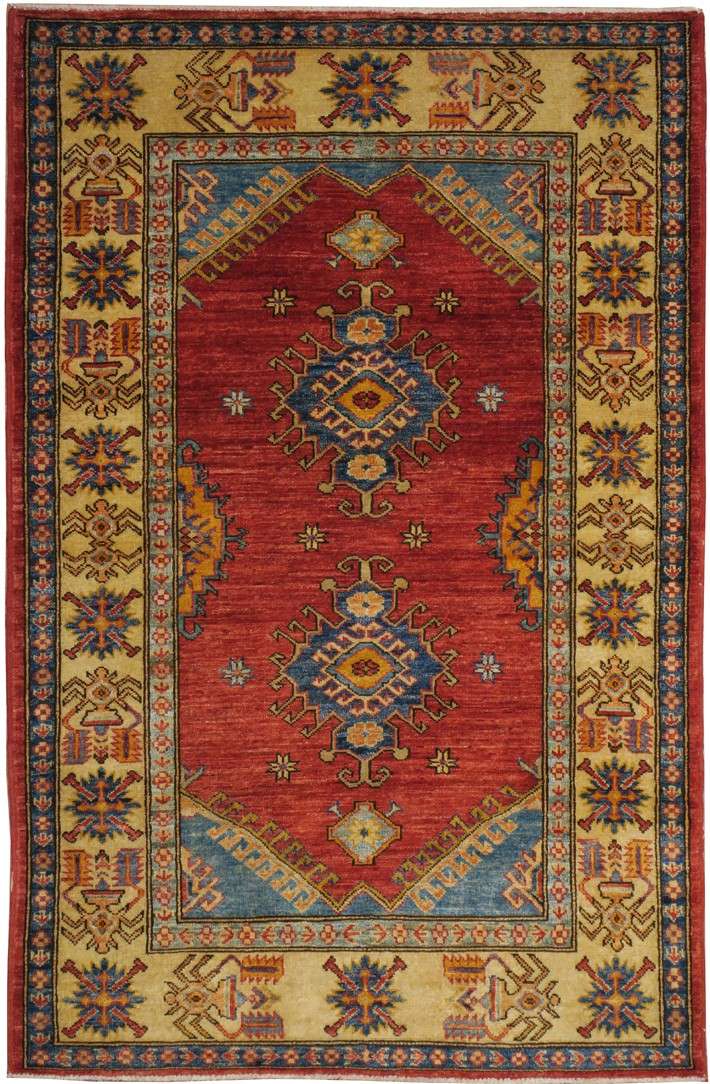 3' 5" x 5' 4" Pakistan Kazak Rug image 0