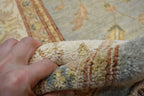 9' 2" x 12' 6" Pakistan Oushak Rug image 11