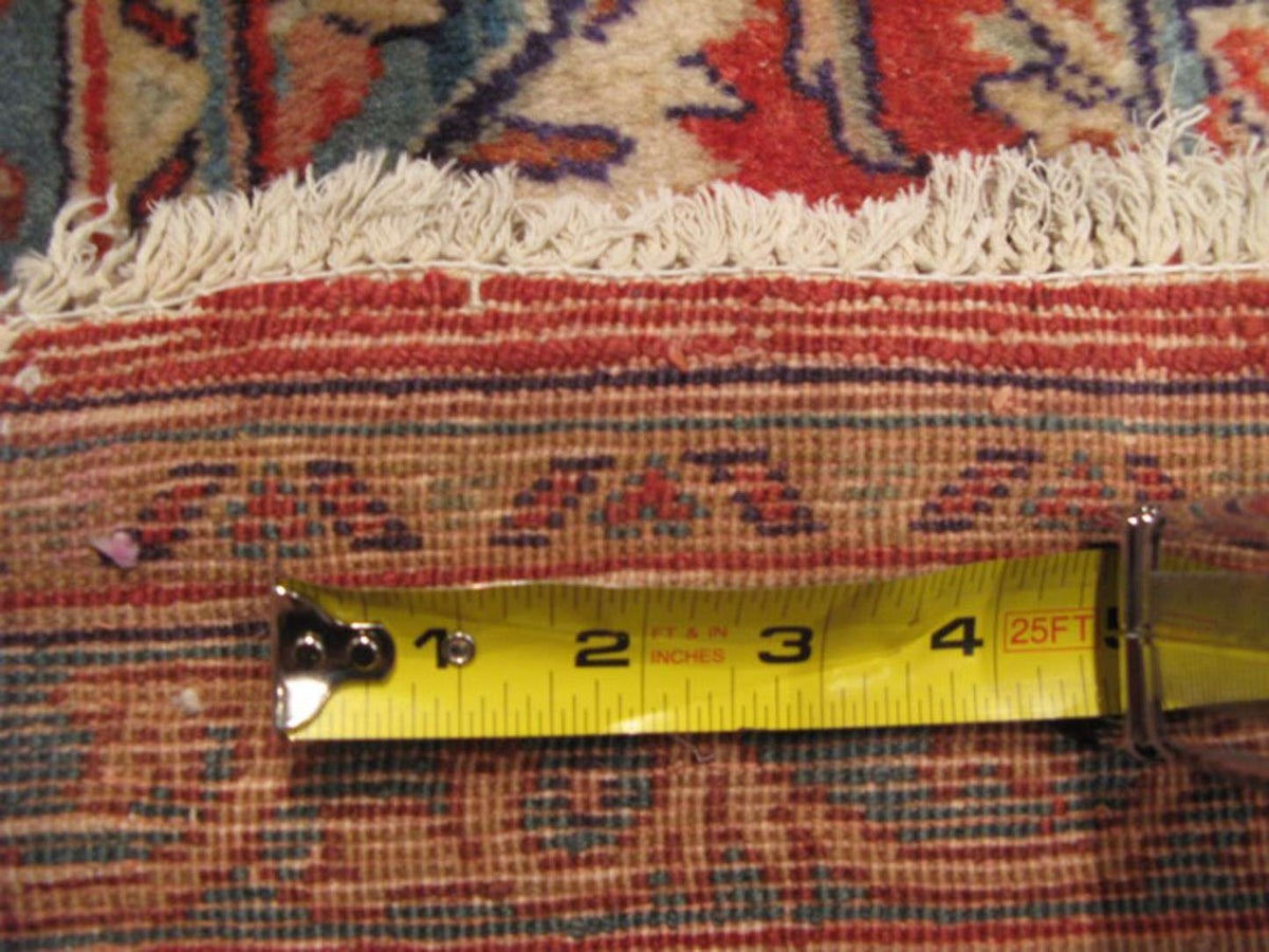 9' 0" x 13' 9" Persian Sarouk Rug image 12