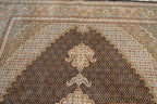 6' 4" x 10' 4" Vintage Tabriz Rug image 2