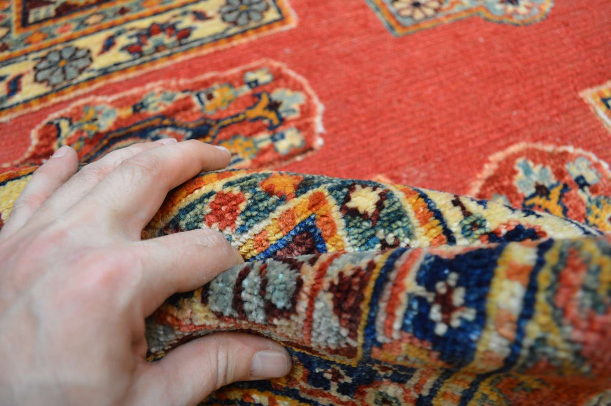 6' 8" x 9' 3" Pakistan Barjasta Rug image 10