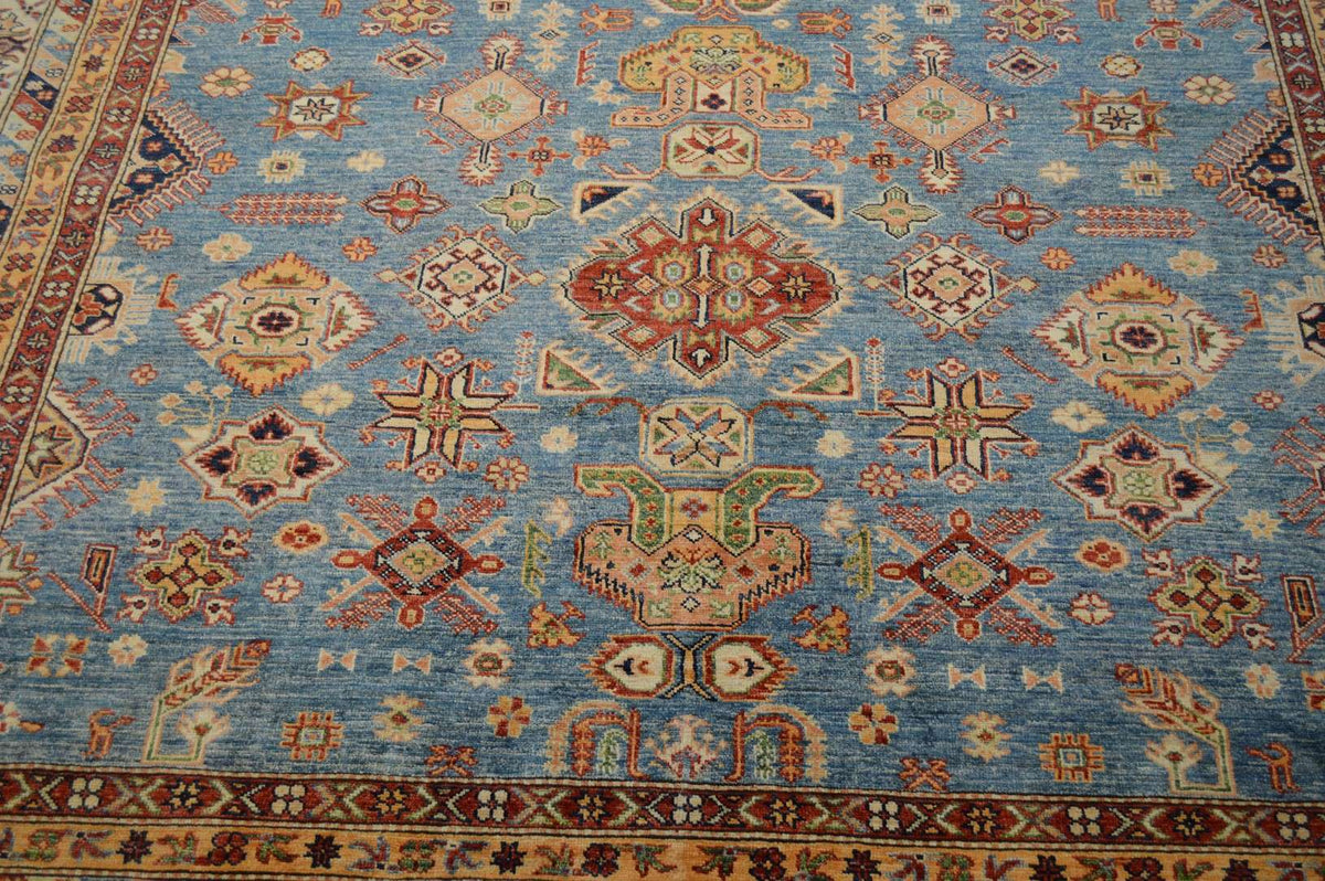 9' 2" x 12' 0" Pakistan Kazak Rug image 11