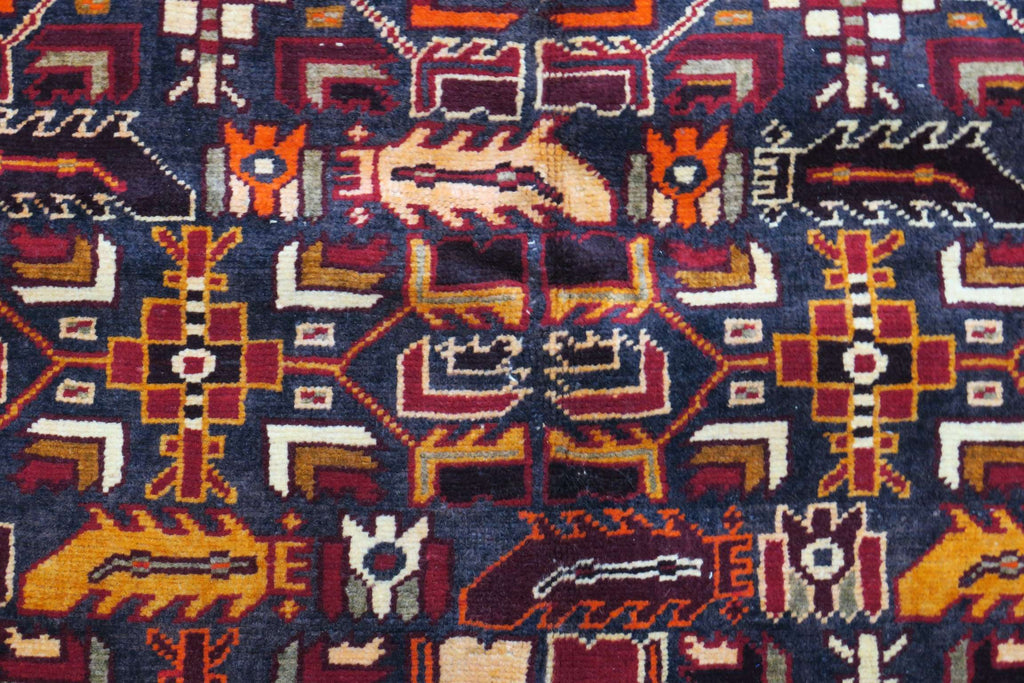 3' 5" x 5' 1" Vintage Meshkin Rug image 0