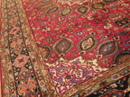 6' 8" x 9' 7" Persian Tabriz Rug image 10