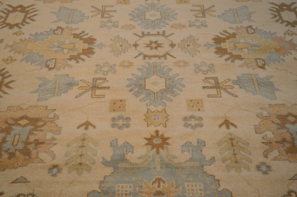 9' 2" x 12' 1" India Oushak Rug image 8