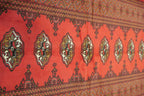 3' 5" x 9' 5" Persian Turkeman Rug image 6