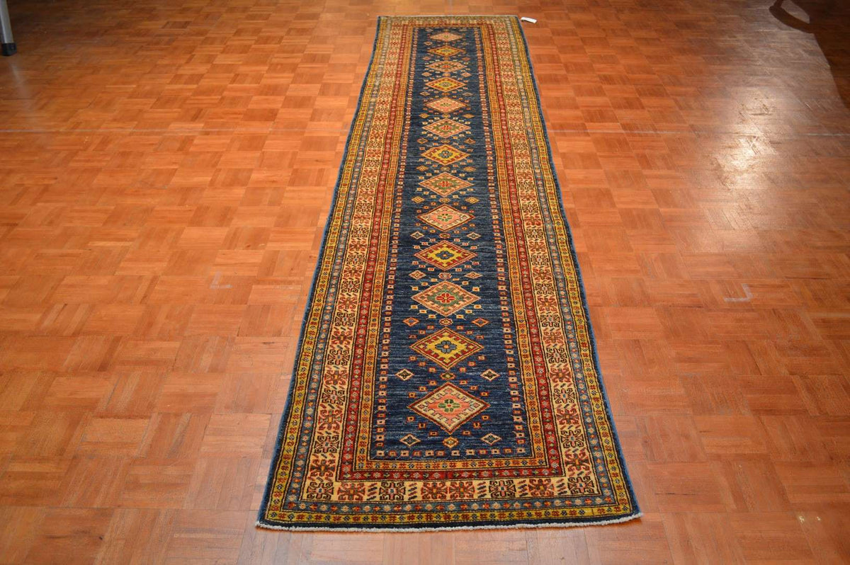 2' 8" x 12' 3" Pakistan Kazak Runner image 3