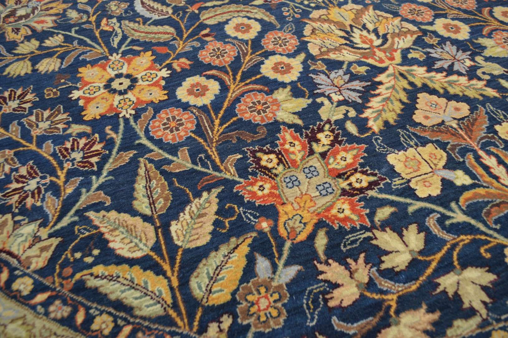 8' 1" x 8' 1" India Agra Round Rug image 2