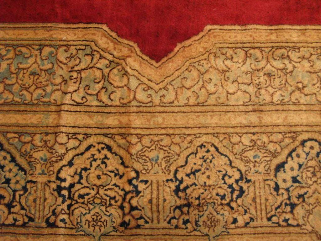 8' 5" x 12' 0" Persian Kerman Rug image 4