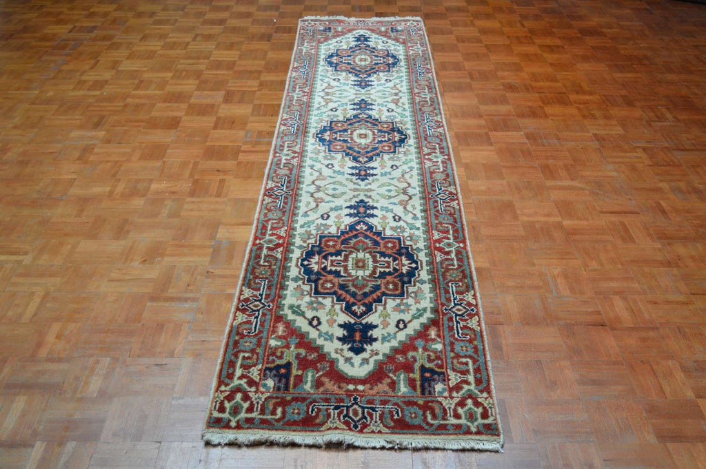 2' 5" x 11' 3" India Serapi Runner image 1