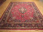 8' 2" x 11' 9" Persian Mashhad Rug image 9