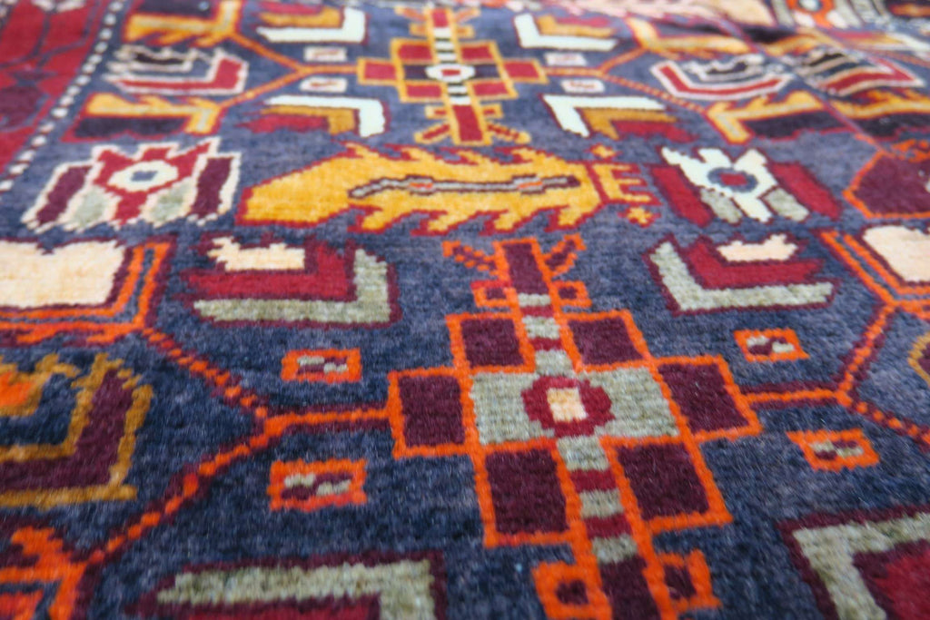 3' 5" x 5' 1" Vintage Meshkin Rug image 5