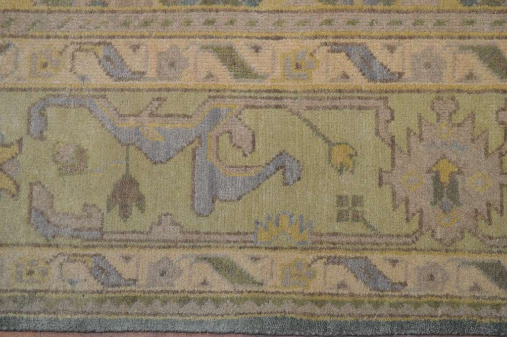 8' 1" x 9' 8" India Oushak Rug image 3