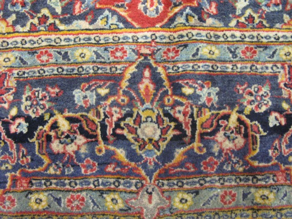 4' 7" x 6' 7" Persian Kashan Rug image 10