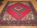 8' 0" x 9' 9" Persian Tabriz Rug image 1