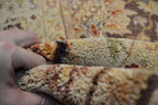 7' 6" x 8' 4" India Sultanabad Square Rug image 11
