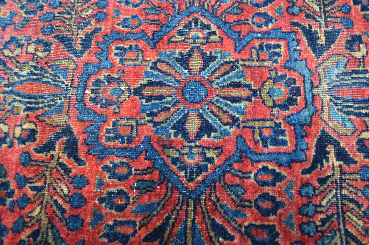 1' 9" x 4' 0" Persian Sarouk Rug image 8