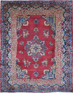 10' 6" x 13' 6" Persian Sarouk Rug image 0