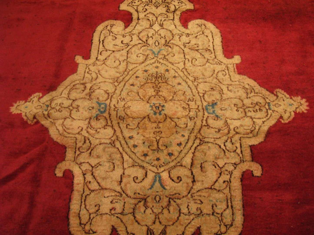 8' 5" x 12' 0" Persian Kerman Rug image 8
