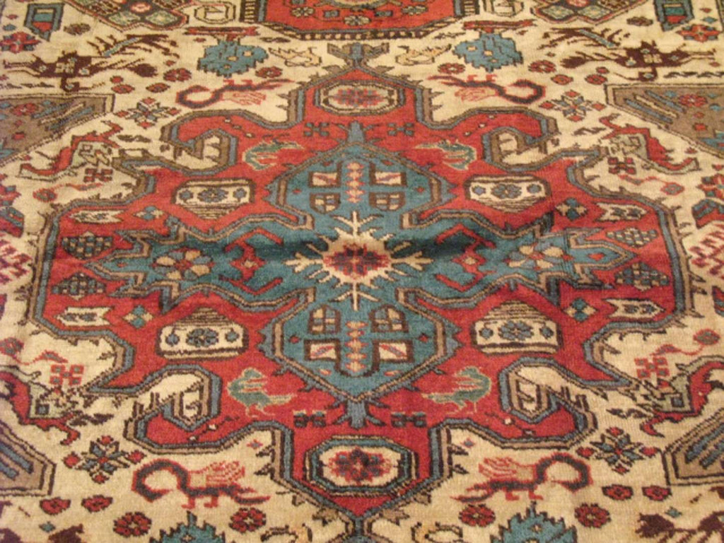4' 8" x 6' 7" Persian Ardabil Rug image 7