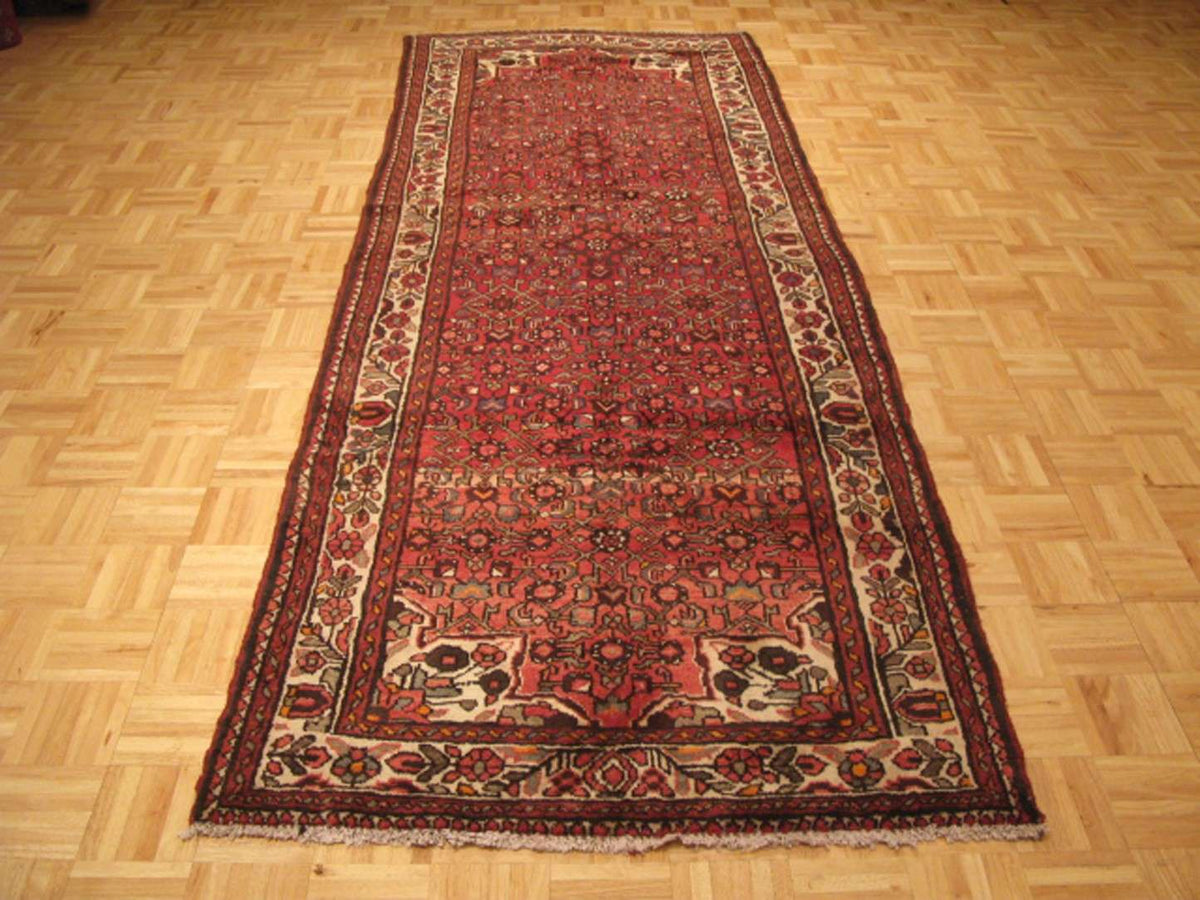 3' 1" x 10' 5" Persian Hosseinabad Runner image 1