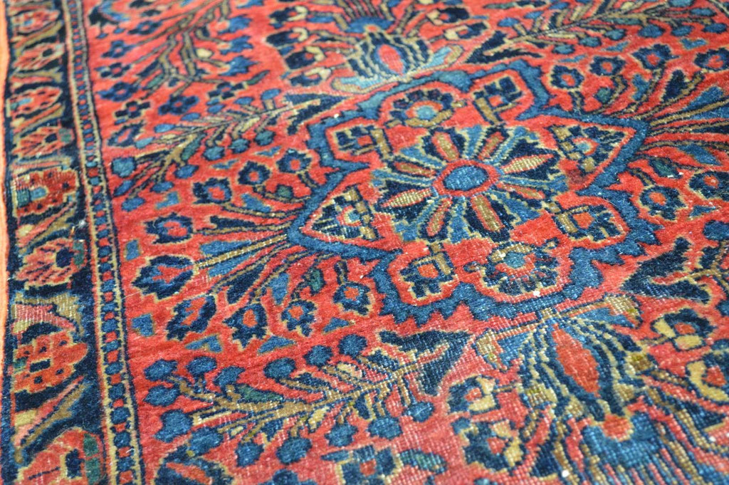 1' 9" x 4' 0" Persian Sarouk Rug image 2