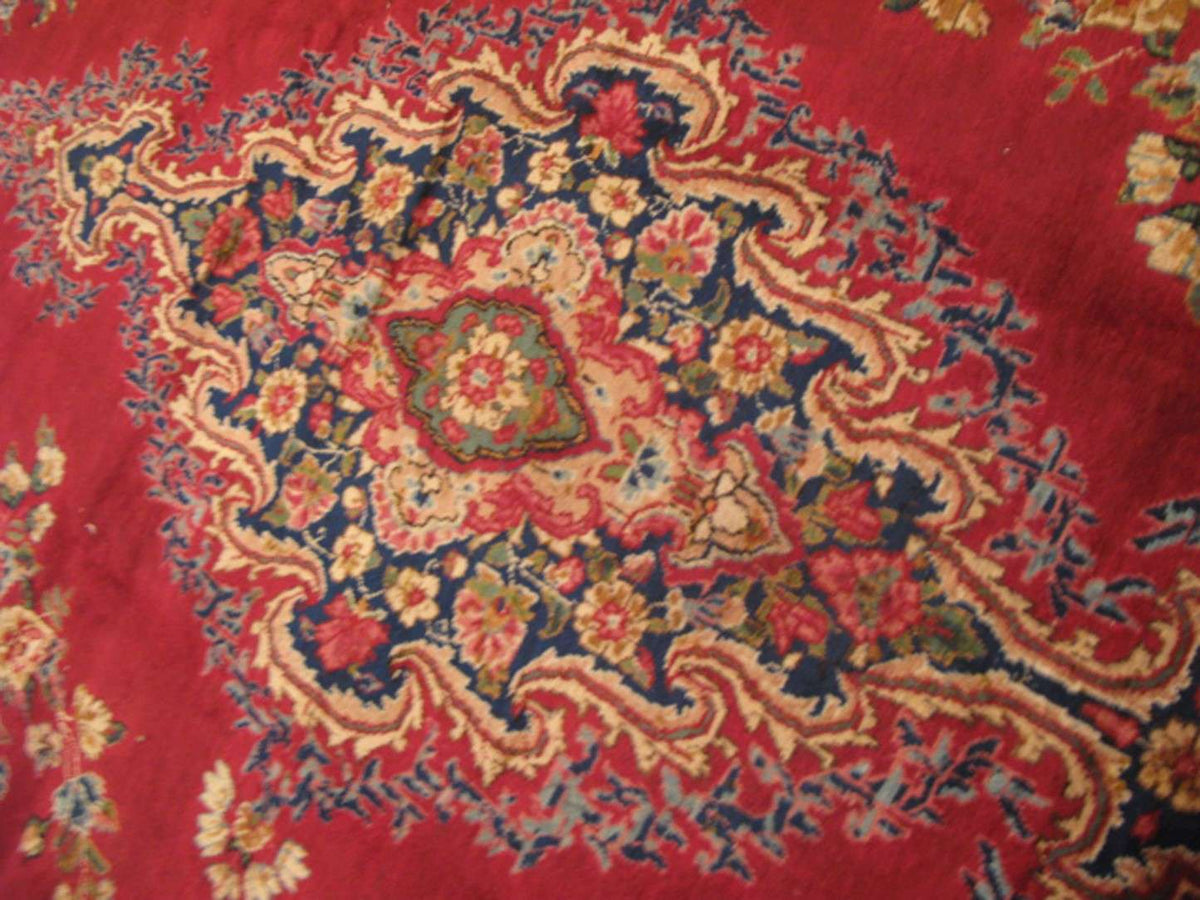 8' 3" x 11' 8" Persian Kerman Rug image 2