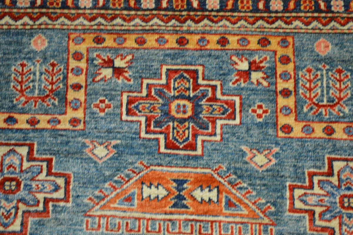 5' 0" x 7' 0" Pakistan Kazak Rug image 8
