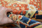 4' 0" x 6' 0" India Serapi Rug image 11