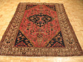 4' 3" x 6' 1" Vintage Zanjan Rug image 1