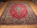 8' 8" x 11' 6" Persian Yaazd Rug image 1