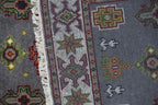 2' 8" x 9' 8" India Kazak Runner image 1