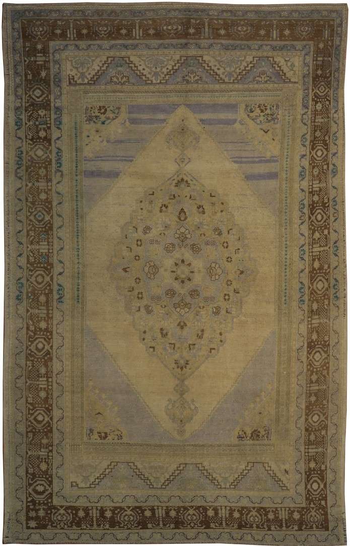 5' 8" x 9' 3" Turkish Oushak Rug image 0