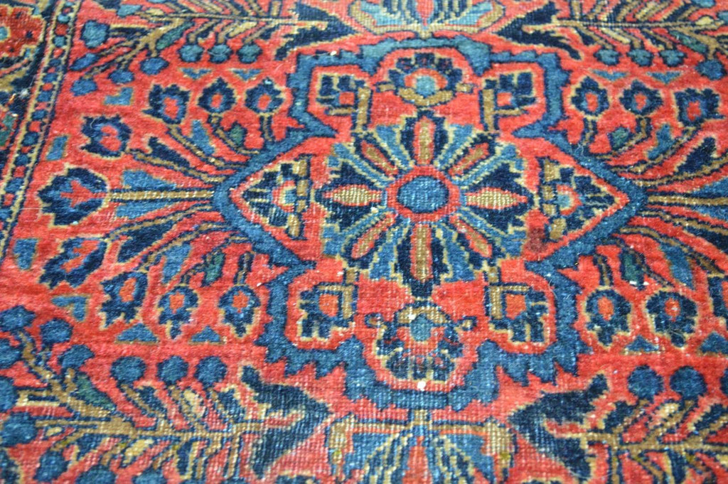 1' 9" x 4' 0" Persian Sarouk Rug image 6
