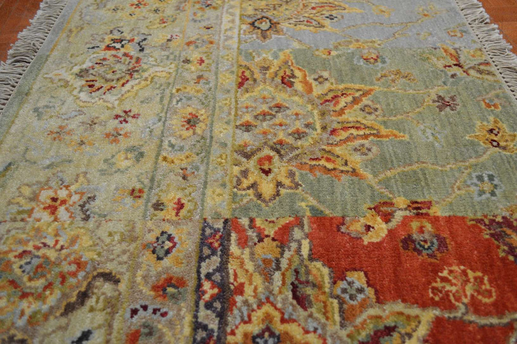 2' 4" x 6' 8" India Agra Runner image 8