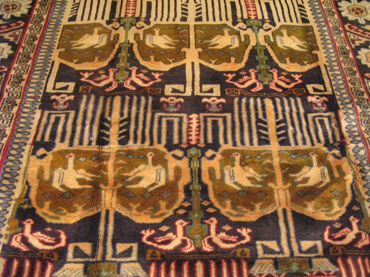 5' 2" x 10' 5" Persian Karabagh Rug image 4