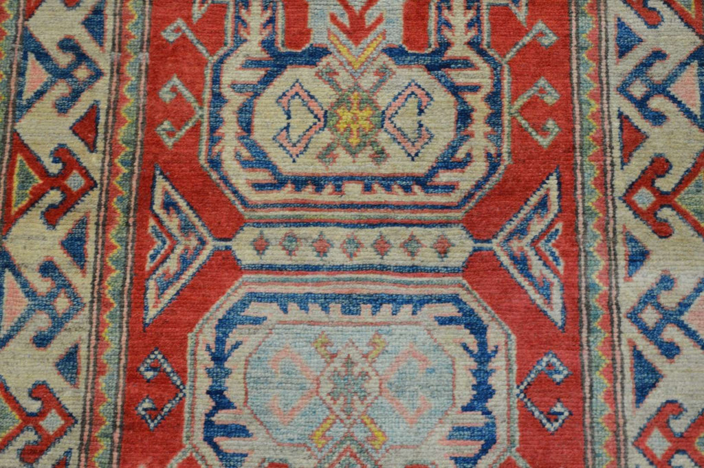 2' 7" x 9' 7" Pakistan Kazak Runner image 7