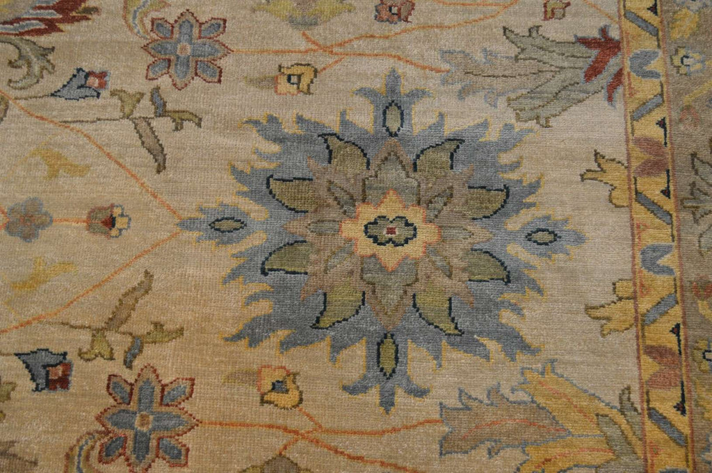 9' 2" x 11' 8" India Mahal Rug image 4