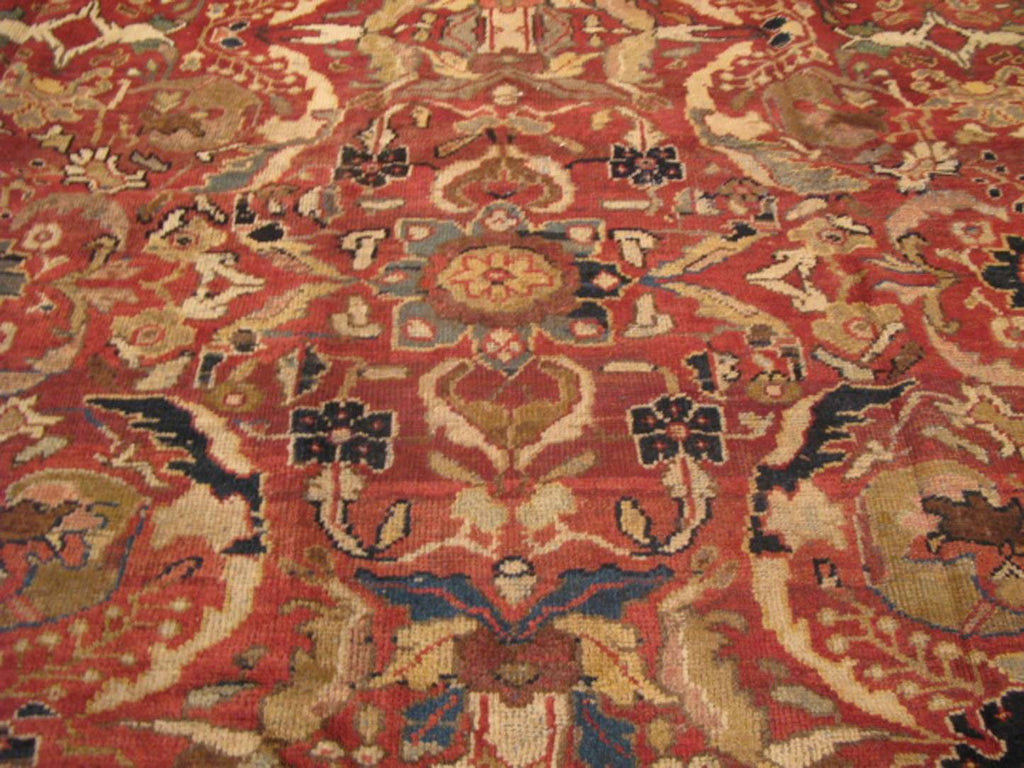 8' 7" x 12' 3" Persian Sultanabad Rug image 3