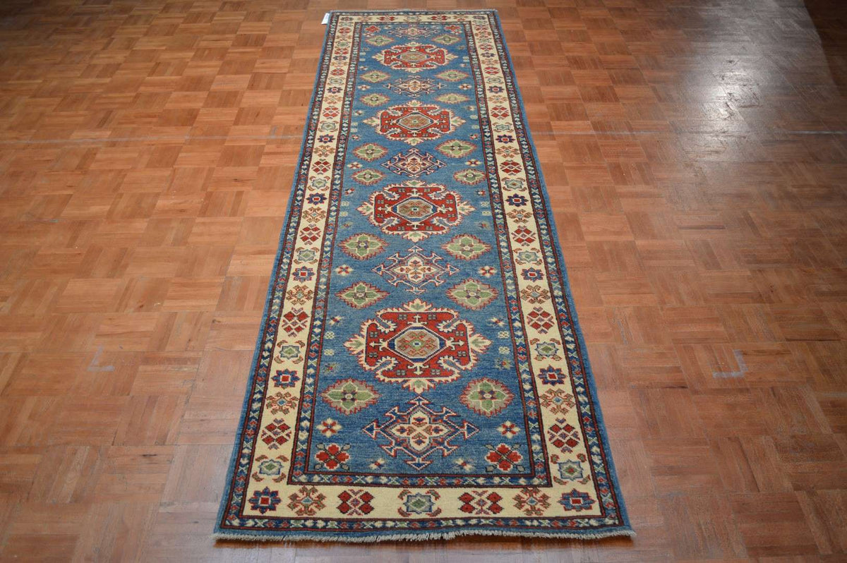 2' 8" x 9' 7" Pakistan Kazak Runner image 1