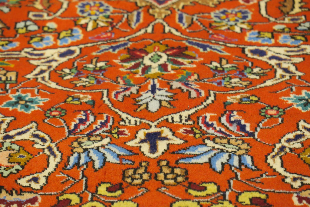 7' 0" x 10' 2" Persian Tabriz Rug image 8