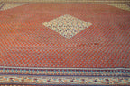9' 7" x 11' 1" Persian Sarouk Rug image 2
