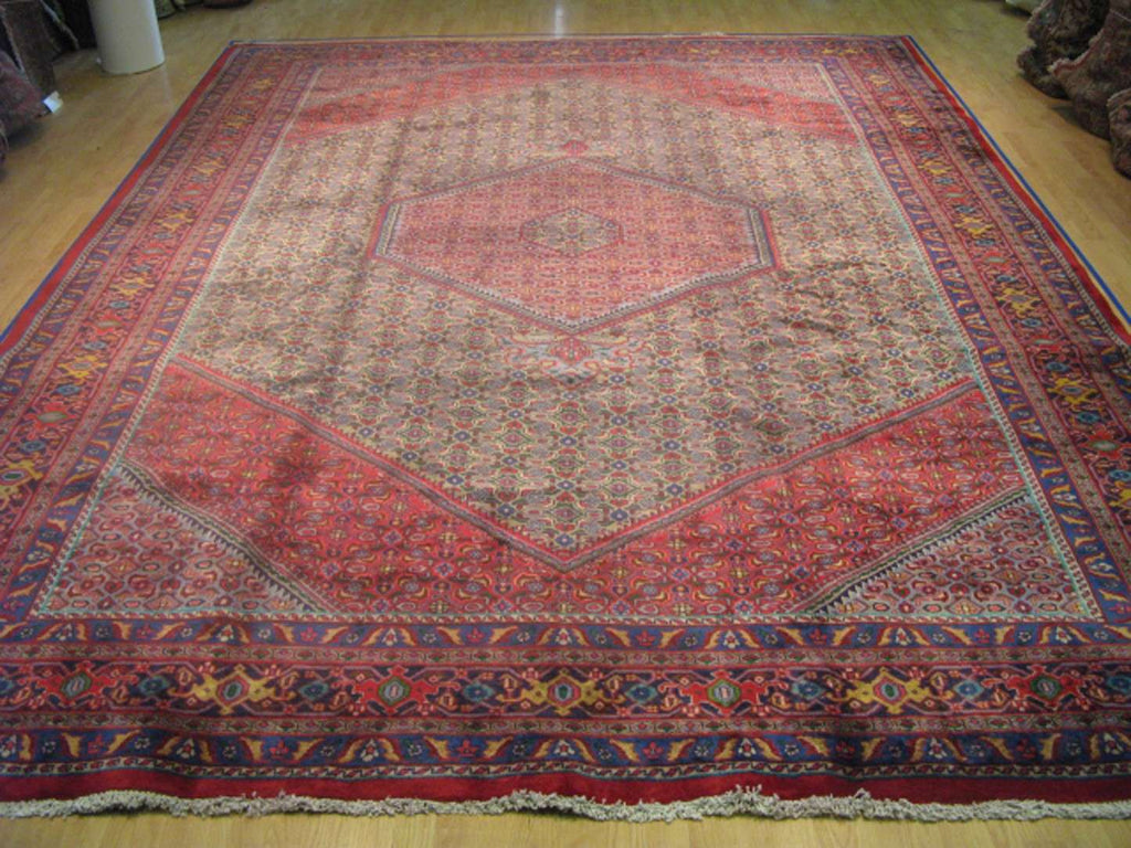9' 9" x 12' 7" Persian Bijar Rug image 1