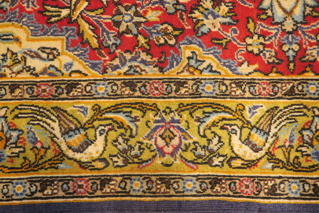 3' 4" x 4' 9" Persian Qoumsheh Rug image 11