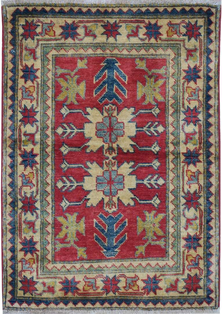 2' 3" x 3' 3" Pakistan Kazak Rug image 0