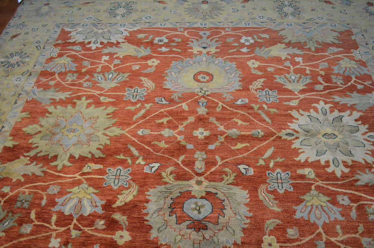 9' 0" x 11' 8" India Mahal Rug image 7
